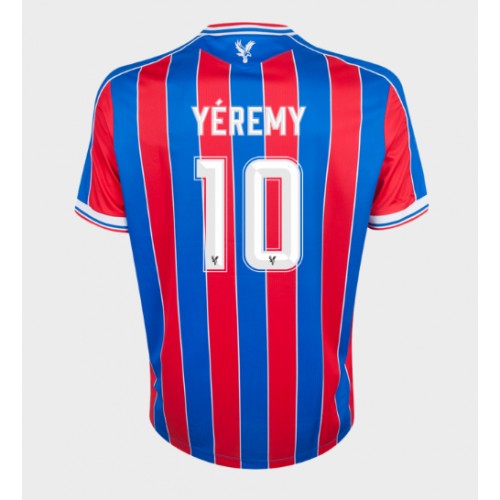 Crystal Palace Yeremy Pino #10 Hjemmebanetrøje 2025-26 Kortærmet